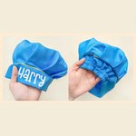 Personalised Cute Cartoon Animal Chef Adjustable Apron Chef Hat Set with Name and Initial Cooking Baking Birthday Holiday Gift for Kids