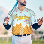 Maillot de baseball personnalisé avec nom et numéro Cadeau d'équipe pour joueurs de baseball