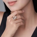Anello personalizzato con foto e incisione del nome sulla banda interna Gioielli della memoria Regalo quotidiano di compleanno per la famiglia, la coppia e il proprietario dell'animale domestico