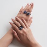 Anello personalizzato con foto e incisione del nome sulla banda interna Gioielli della memoria Regalo quotidiano di compleanno per la famiglia, la coppia e il proprietario dell'animale domestico