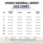 Maillot de baseball personnalisé avec nom et numéro Cadeau d'équipe pour joueurs de baseball