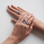 Anello personalizzato con foto e incisione del nome sulla banda interna Gioielli della memoria Regalo quotidiano di compleanno per la famiglia, la coppia e il proprietario dell'animale domestico