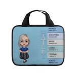 Personalised Bible Verse Cartoon Character Bible Storage Bag Daily Use Thanksgiving Day Christening Gift for Christian Family Friends