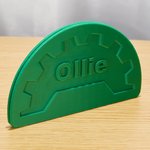 Personalized 3D Printed Convenient Multicolour Small Hands Card Holder with Name Family Game Birthday Gift for Children Card Lovers