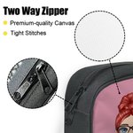 Personalised Bible Verse Cartoon Character Bible Storage Bag Daily Use Thanksgiving Day Christening Gift for Christian Family Friends