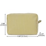 Personalized Retro Oil Painting Gemstone Birth Flower Large Capacity Stripes Makeup Bag with Name Travel Essentials Bridesmaid Birthday Gift for Women
