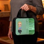 Personalised Bible Verse Cartoon Character Bible Storage Bag Daily Use Thanksgiving Day Christening Gift for Christian Family Friends