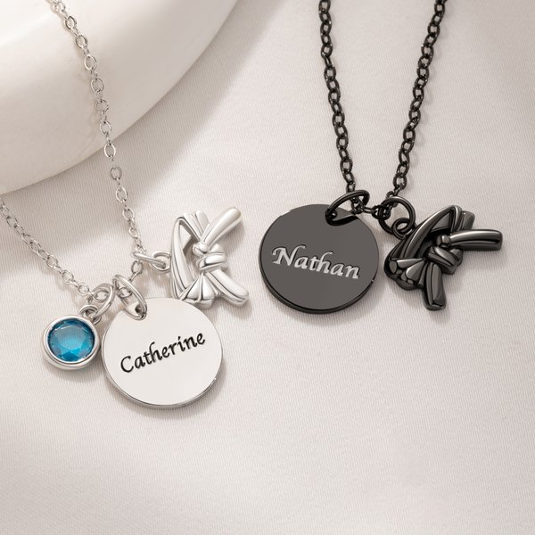 Personalisierte Birthstone Schwarzgurt Charm Anhänger Kampfsport Halskette mit NameT eam Geburtstagsgeschenk für Teenager Mädchen Karate Judo Taekwondo Liebhaber