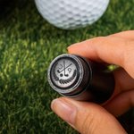 Henkilökohtainen Golf Elements Monogram Design Golf Ball Stamp with Metal Storage Box Golf Accessory Syntymäpäivä Sports Gift for Golf Players