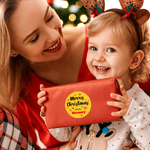 Autocollants personnalisés Joyeux Noël de la part de l'imperméable à l'eau avec nom Décoration de Noël Cadeau de fête pour la famille Ami(e)