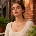 Personalised Hammer Pattern Cross Design Necklace with Initial Dainty Jewellery Baptism Prayer Day Religious Gift for Women Christians