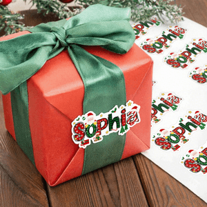 A Little Love Note from You Make Your Gifts Extra Special This Christmas - Personalized Waterproof Sticker Labels
