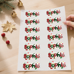 A Little Love Note from You Make Your Gifts Extra Special This Christmas - Personalized Waterproof Sticker Labels