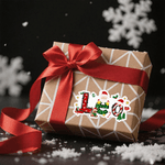 A Little Love Note from You Make Your Gifts Extra Special This Christmas - Personalized Waterproof Sticker Labels
