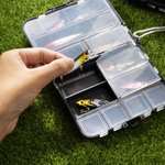 Personalized Portable Fishing Storage Box Set with Lifelike Fishing Lures and Name Fishing Accessories Father's Day Gift for Fishing Enthusiasts