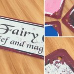Personalised Multicolour Retro Garden Metal Sign with Name Garden Decor Housewarming Birthday Gift for Gardening Enthusiasts