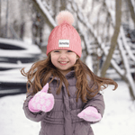 Personalised Cute Name Multicolor Soft Beanie Hat Winter Accessory Birthday Gift for Boys Girls