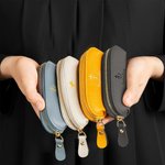 Borsa per rosario personalizzata con nome in pelle PU multicolore regalo religioso per compleanni e battesimi per cristiani cattolici