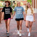 Personalised Sweetheart Style Multicolour T-shirt with Name Birthday Anniversary Gift for Friend Girls | Callie × Affinity Licensing