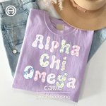 Personalised Sweetheart Style Multicolour T-shirt with Name Birthday Anniversary Gift for Friend Girls | Callie × Affinity Licensing