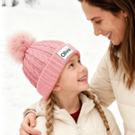 Personalised Cute Name Multicolor Soft Beanie Hat Winter Accessory Birthday Gift for Boys Girls