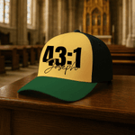 Personalized Multicolor Bible Verse Baseball Cap Adjustable Band Hat with Name Religious Day Birthday Christening Gift for Christian