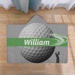This Is My Territory - Personalized Player Sports Hooded Blanket