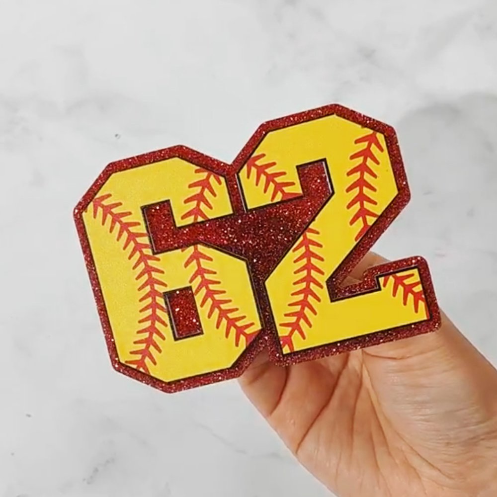 Personalizzato acrilico Baseball Softball Calcio Sport Nome Numero Borsa Fascino Accessori per Bogg Squadra Sportiva Regalo di compleanno per gli amanti dello sport 5