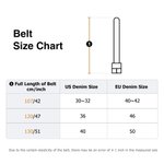 Personalised Initial Hole Free Elastic Woven Belt with Name Daily Wear Birthday Gift for Men Father