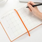 Personlig flerfarget 2026 Planner Name A5 notatbok med ukentlige månedlige planleggingssider Bursdagsgave til familie og venner