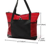 Personalizada Nacimiento Flor Caricatura Personaje Grande Oxford Bolsa Tote con Bolsillo de Malla y Nombre Viaje Cumpleaños Regalo para Mujeres