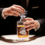 Personalised Locomotive Decanter Whiskey Decanter with Name Birthday Gift for Men Whiskey Lovers 8