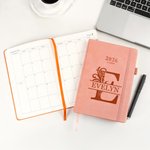 Personlig flerfarget 2026 Planner Name A5 notatbok med ukentlige månedlige planleggingssider Bursdagsgave til familie og venner