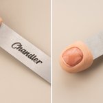 Personalized Textured Finger Bookmarks with Name Halloween Novelty Gift for Book Lovers