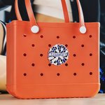 Personalized 3D Printed Cheer Pom Pom Bag Charm Accessories for Bogg Christmas Birthday Gift for Her Cheerleaders