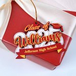Personalised Graduation Cap Wooden Ornament with School Name Year and Name Home Decor Christmas Gift for Graduates Friends