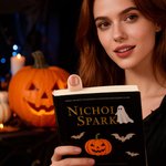 Personalized Textured Finger Bookmarks with Name Halloween Novelty Gift for Book Lovers