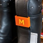 Lot de 2 étiquettes de bottes colorées imprimées en 3D et personnalisées avec texte Cadeau de remerciement pour paramédical pompier sauveteur