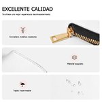 Cartera de cuero PU personalizada con fotos de 1 a 3 gatos o perros múltiples compartimentos y nombres regalo de cumpleaños para amantes de mascotas