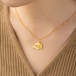 Personalised Baseball Cap Pendant Necklace with Name Game Day Accessories Birthday Gift for Baseball Lovers Players