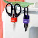 Personalized Multicolor PLA 3D Printed Scissor Holder with Name Sewing Machines Accessories Birthday Gift for Sewing Lovers