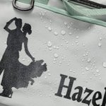 Personalized Social Dance Posture Multi-compartment Zippered Travel Bag with Name and Shoulder Strap Travel Essentials Birthday Gift for Dance Lovers