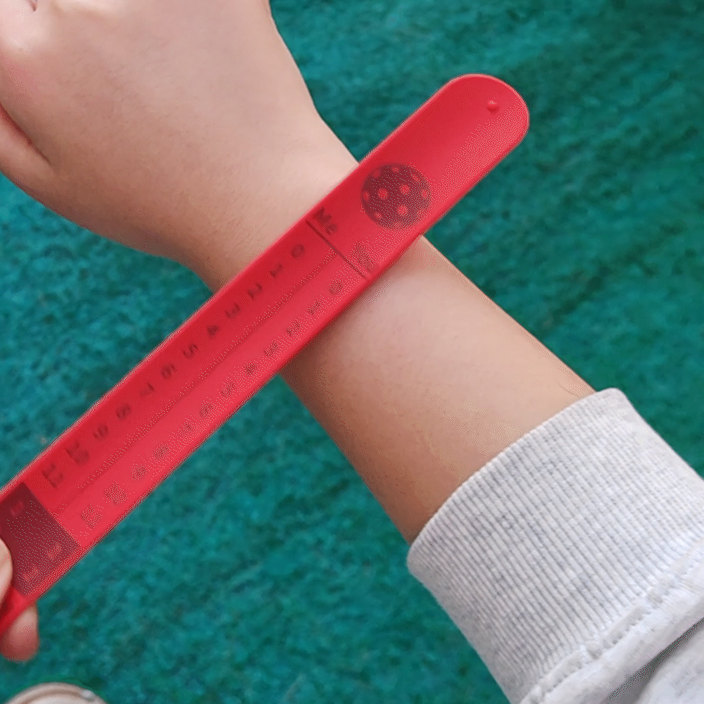 Personalised Pickleball Scorekeeper Wristband  with 3 Magnets Portable Sports Game Scoreboard Counter Tracker Birthday Gift for Pickleball Players