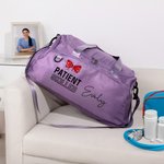 Gepersonaliseerde strik Stethoscoop grote naam Duffle Bag met schoenen compartiment en schouderband verjaardag geschenk voor arts verpleegkundige medisch personeel