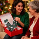 Personalized Funny 1-3 Face Photos Christmas Hat Comfortable Mid-Calf Socks Daily Use Christmas Gift for Couples Family Pet Owners