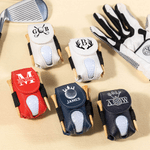 Sac en cuir PU monogrammé avec initiale et nom Accessoires de sport Cadeau d'anniversaire pour les amateurs de golf