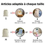 Sac Cadeau à Cordon Personnalisé avec Personnage de Dessin Animé Texte et Nom Cadeau Noël pour Enfants Famille et Amis 11