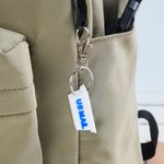 Spersonalizowany brelok do kluczy z nadrukiem 3D i tekstem dla doręczycieli i pracowników poczty