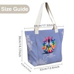 Personalizzato acquerello Lotus Multicolore grande capacità Yoga Mat Bag con nome Yoga Accessorio Compleanno Regalo di Natale per gli amanti dello yoga