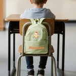 Personalised Multicolour Cute Cartoon Subject Animals Multi-Compartment Kid Backpack with Name Back to School Birthday Gift for Boys Girls